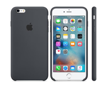 Etui do telefonów APPLE iPhone 6s Plus Silicone Case Charcoal Gray MKXJ2ZM/A